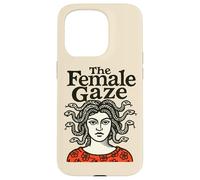 The Female Gaze Medusa Design Feminist Mythology Statement Case for iPhone 15 Pro