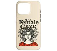 The Female Gaze Medusa Design Feminist Mythology Statement Case for iPhone 16 Pro
