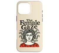 The Female Gaze Medusa Design Feminist Mythology Statement Case for iPhone 16 Pro Max