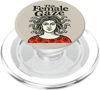 The Female Gaze Medusa Design Feminist Mythology Statement PopSockets PopGrip for MagSafe