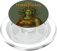 The Female Gaze Medusa Design Feminist Mythology Statement PopSockets PopGrip for MagSafe