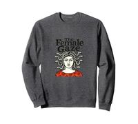 The Female Gaze Medusa Design Feminist Mythology Statement Sweatshirt