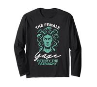 The Female Gaze Petrify The Patriachy Long Sleeve T-Shirt