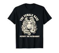 The Female Gaze Petrify The Patriarchy Medusa Feminist T-Shirt