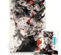 The Female Oni 1000 Piece Jigsaw Puzzles for Adults Jigsaw Memory Lift Slow Enjoy Image Assembly Creative Gift (38x52cm)