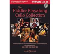 BOOSEY & HAWKES THE FIDDLER PLAYALONG CELLO COLLECTION + CD - CELLO AND PIANO, GUITAR AD LIB. Classical sheets Cello
