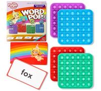 The Fidget Game Word Pop CVC Words - Learn to Read in Weeks - Multisensory Reading & Phonics Interactive Tools Ideal for Pre Kindergarten to 1st Grade