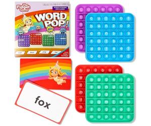 The Fidget Game Word Pop CVC Words - Learn to Read in Weeks - Multisensory Reading & Phonics Interactive Tools Ideal for Pre Kindergarten to 1st Grade
