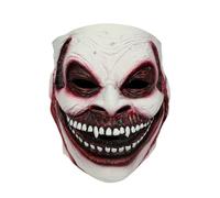 The Fiend Bray Wyatt Mask - Realistic Demon Face Halloween Mask with Adjustable Elastic Band for Adults, Horror Cosplay Costume Props