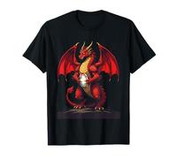 The Fierce Focus of Kickoff Red Dragon T-Shirt