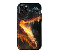 The fiery dragon majesty in power and flames Case for iPhone 11 Pro