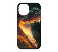The fiery dragon majesty in power and flames Case for iPhone 12 mini