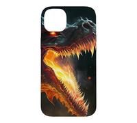 The fiery dragon majesty in power and flames Case for iPhone 14 Plus