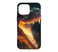 The fiery dragon majesty in power and flames Case for iPhone 16 Pro Max