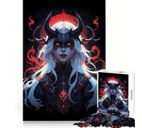 The Fiery Witch Jigsaw Puzzles for Teenagers 1000 Piece Raise Memory Leisure Time Clean Edge Lovely Present (50x75cm)