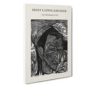 The Fifth Bauhaus Ernst Ludwig Kirchner Canvas Print | Gallery Wrapped 30mm Frame Wall Art | 30x20 inches | Ready to Hang | Surrealist Picture | Living Room Bedroom Lounge Office