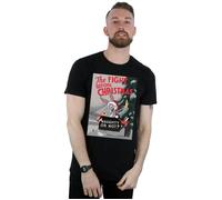 The Fight Before Christmas T-Shirt Looney Tunes Black S