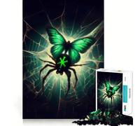 THe Fight with A Spider Teenagers 1000 Piece Jigsaw Puzzle Think Smart Toy Bonding Time Smooth Cut Santa Wish List (38x26cm)
