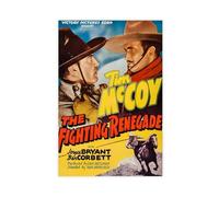 The Fighting Renegade Movie Poster Canvas Poster Bedroom Decor Landscape Office Room Decor Gift 16x24inch(40x60cm)