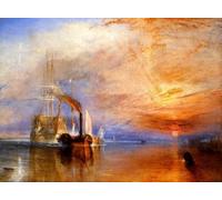 The Fighting 'Temeraire' tugged to her last Berth by Joseph Mallord William Turner Giclee Print 470 x 330 mm