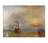 The Fighting Temeraire Tugged To Her Last Berth To Be Broken Up, 1838 National Gallery 1000 Piece Jigsaw Puzzle KDMD Light Beige 1000 Pieces