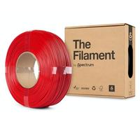 The Filament - Filament ReFill PETG 1.75 mm, Technical Red, 1 kg Spool, 3D Printer Printing Materials, 3D Printer Printing Materials