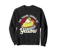The Filling Should Be Yellow Key Lime Pie Purist Sweatshirt