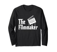 The Filmmaker Movie Film Director Actor Clapperboard Long Sleeve T-Shirt