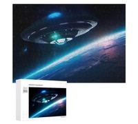 The Final Frontier: Winter Gift, 300 PCS Adult Tabletop Puzzle, for Relaxing Solo Or Group Play