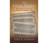 Stewart - Final Word The Caitanya Caritamrta and the Grammar of Relig - N555z