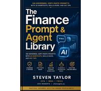 The Finance Prompt & Agent Library: 100 governed, copy-paste prompts with 20 shortcuts, a skills guide, and the field-tested hot tips finance leaders use to produce board-ready reports.