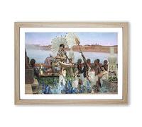 The Finding of Moses Framed Print | A2 Oak Framed Wall Art | Ready to Hang | Modern Nature Picture | Living Room Bedroom Lounge Office
