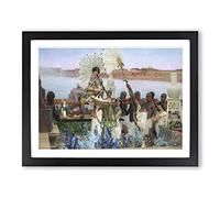 The Finding Of Moses Framed Print | A3 Black Framed Wall Art | Ready to Hang | Modern Nature Picture | Living Room Bedroom Lounge Office