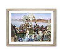 The Finding Of Moses Framed Print | A3 Oak Framed Wall Art | Ready to Hang | Modern Nature Picture | Living Room Bedroom Lounge Office