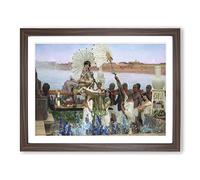 The Finding Of Moses Framed Print | A4 Walnut Framed Wall Art | Ready to Hang | Modern Nature Picture | Living Room Bedroom Lounge Office