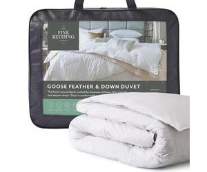The Fine Bedding Company Goose Feather & Down Duvet 10.5 Tog - Super King
