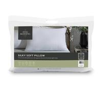The Fine Bedding Company Silky Soft Pillow - Medium Pillow with Flowfiil Fibres, Pillows for Side Sleepers & Back Sleepers, Hypoallergenic, Machine Washable - Single (1 Pack)