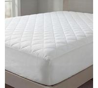 The Fine Bedding Company - Smart Temperature Mattress Protector - Double - Activated Cooling Technology - Mattress Topper - Machine Washable
