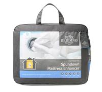 The Fine Bedding Company - Spundown Mattress Enhancer - Single - Peachskin Soft Mattress Topper - Machine Washable - Hypoallergenic