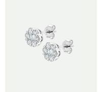 The Fine Collective Ava | 9ct White Gold 1ct tw Lab Grown Diamond Earrings
