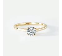 The Fine Collective Celia | 9ct Yellow Gold 0.50ct Lab Grown Diamond Ring - N