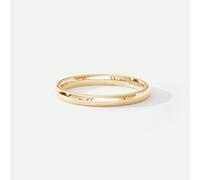 The Fine Collective Classic 9ct Yellow Gold Court Wedding Band Ring - 2mm - K