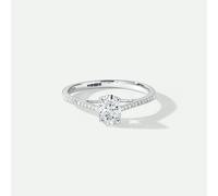 The Fine Collective Elena | 9ct White Gold 0.75ct tw Lab Grown Diamond Ring - K