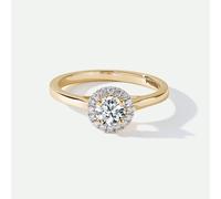 The Fine Collective Ida | 9ct Yellow Gold 0.50ct tw Lab Grown Diamond Ring - N
