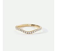 The Fine Collective Layla | 9ct Yellow Gold 0.20ct tw Lab Grown Diamond Ring - M