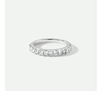 The Fine Collective Leona | 9ct White Gold 1ct tw Lab Grown Diamond Eternity Band Ring - L
