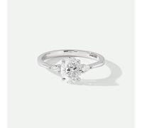 The Fine Collective Rebecca | 18ct White Gold 1ct tw Lab Grown Diamond Engagement Ring - M