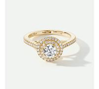 The Fine Collective Sienna | 9ct Yellow Gold 0.70ct tw Lab Grown Diamond Ring - N
