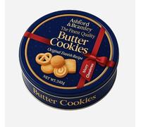 The Finest Butter Cookies Original Danish Recipe, Merry Christmas Butter Cookies TIN - 340g Tin, Perfect Chritsmas Gift for friends and family, Gift Box for Women and Men (2 Tins)