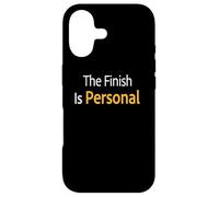The Finish Is Personal Marathon Runner Mindset Design Case for iPhone 17